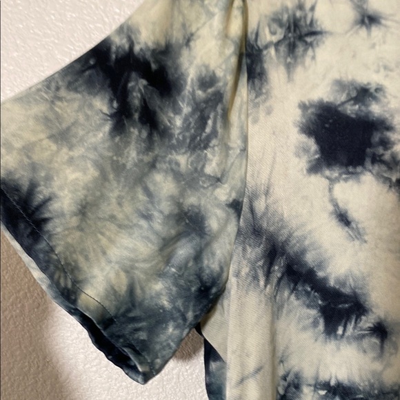 Zara Tie-Dye Short Sleeve Dress - Picture 3 of 6